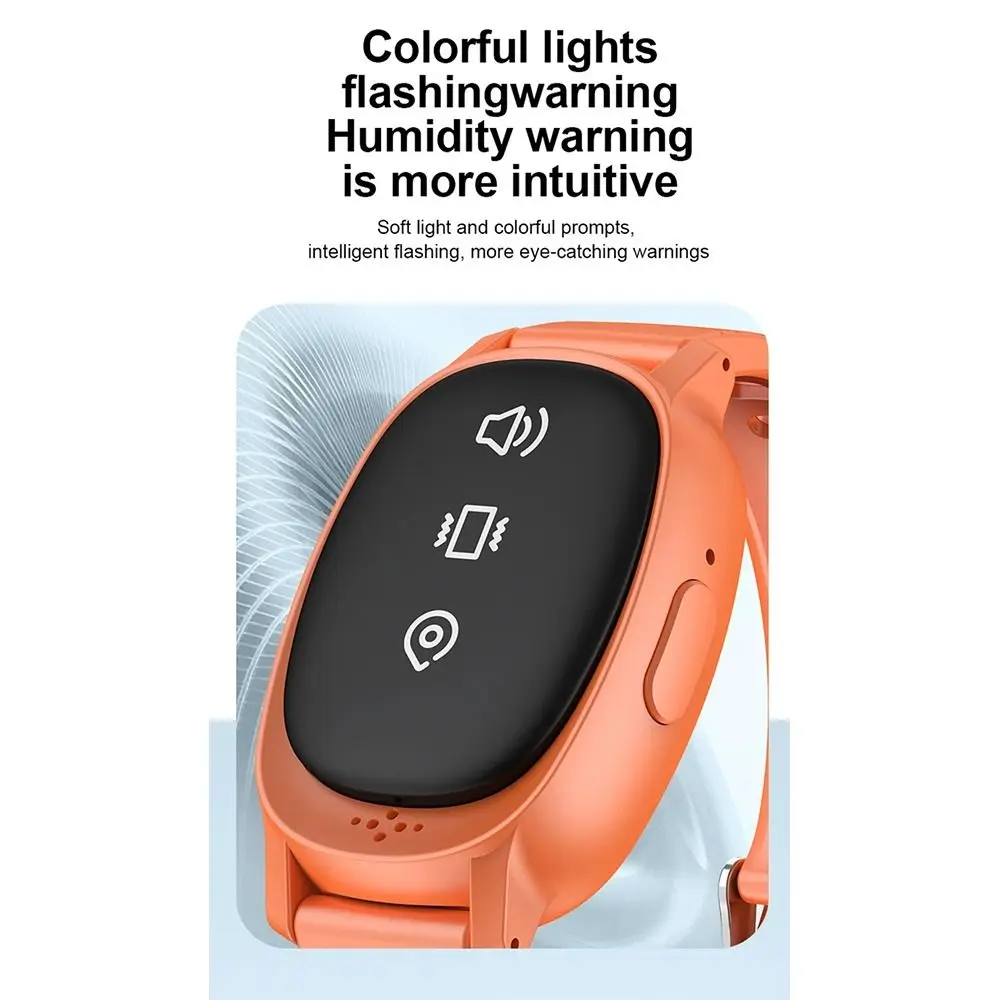 Wireless Bedwetting Alarm Portable Wearable Urine Moisture Alarm Hand Worn Anti loss Vibrating Reminder Device Elderly
