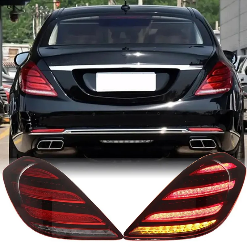 

Upgrade Smoked Lens LED Rear Lamp for 2014-2017 Mercedes Benz S Class W222 Tail light