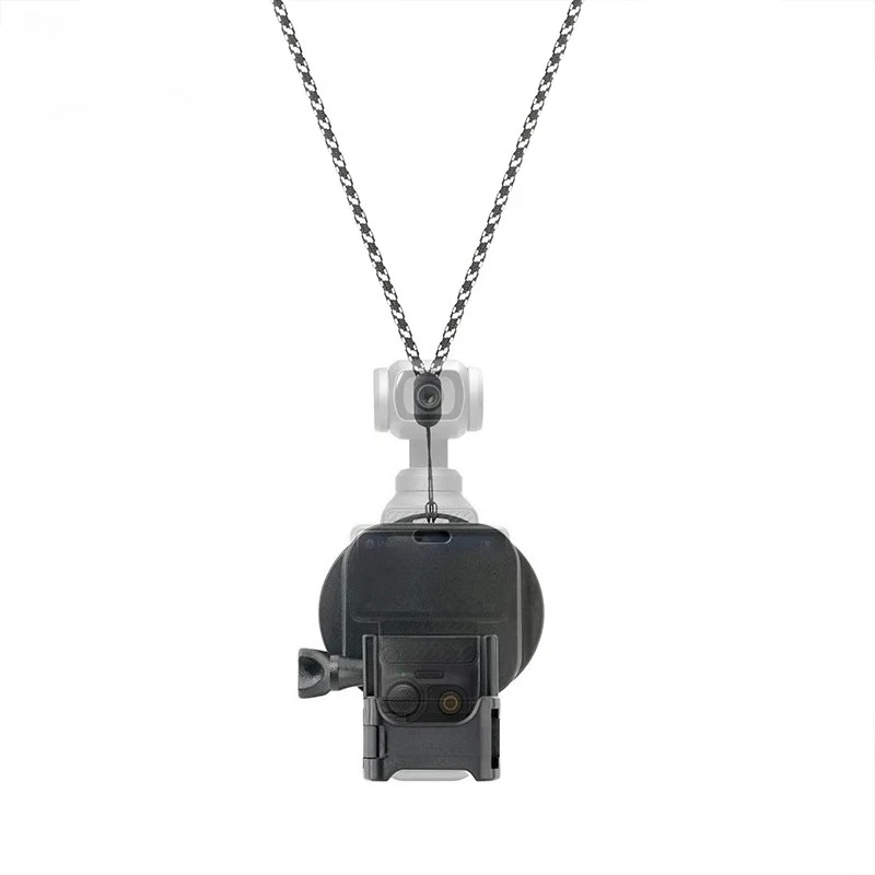 Magnetic Neck Lanyard Mount Base For MAXCAM Compatible with DJI Osmo Pocket 4 / 3 Camera, Fixing Accessory