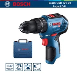 Bosch GSB 12V-30 Impact Drill Professional Cordless Electric Drill Multi-Function Electric Screwdriver Power Tool Only Machine