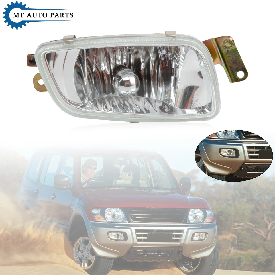 

MTAP For Mitsubishi For Pajero Montero V73 V75 V76 V77 V78 2000 2001 2002 2003 Foglight Foglamp Front Bumper DRL Lamp Fog Lamp