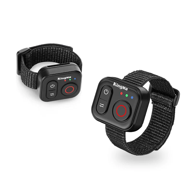 Télécommande sans fil Kingma 50M/164ft pour bracelet, compatible DJI OSMO360/ACTION 6 5 4 Insta60 X5 X4 air X4 X3 GOS/3 ACE PRO2 GOPRO