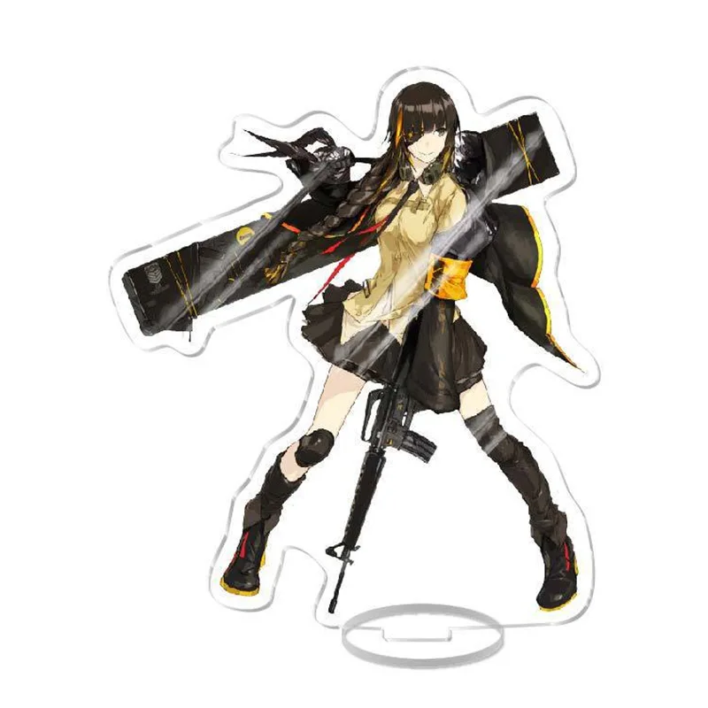 Game Girls Frontline Peripherals Acrylic Big Stand M4A1 M16A1 ST AR-15 Cosplay Standing Sign Creative Desk Decor for Fans Gifts view 4