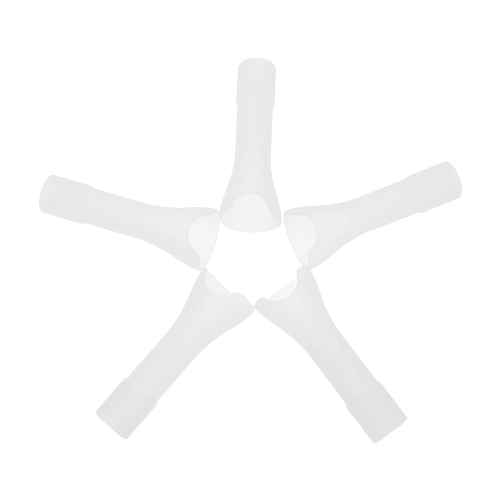 

5Pcs Silicone Straw Mouthpiece Set Replacement for Water Bottle Lid Sports Drinking Cup Spout Tumbler Nozzle Parts