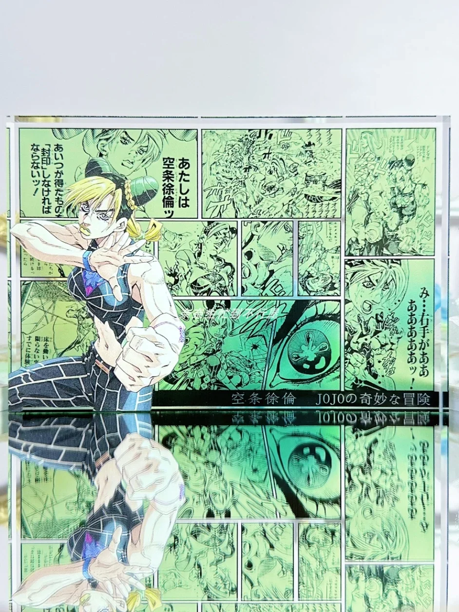 JoJo's Bizarre Adventure Acrylic Stand Block Kujō Jōtarō Joseph Joestar Anime HOBBY Goods Gift Animation Derivatives