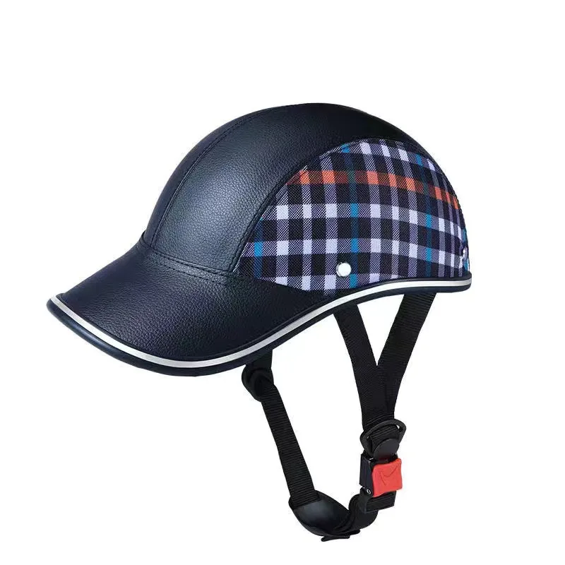 

2025 New Vintage Baseball Cap Helmet for Men Women, DOT Certified Bowler Hat, Lightweight E-Bike Equestrian Safety Gear