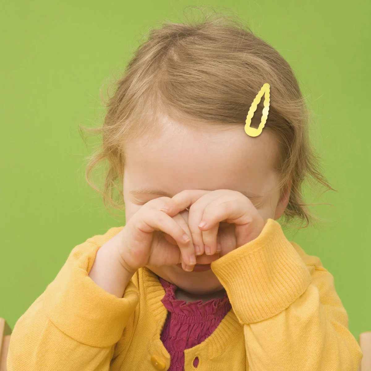 

30 pcs Candy Color Bangs Clip Drop Shape Hair Accessories for Kids Girls Durable Material Bobby Pin Child Hairpins