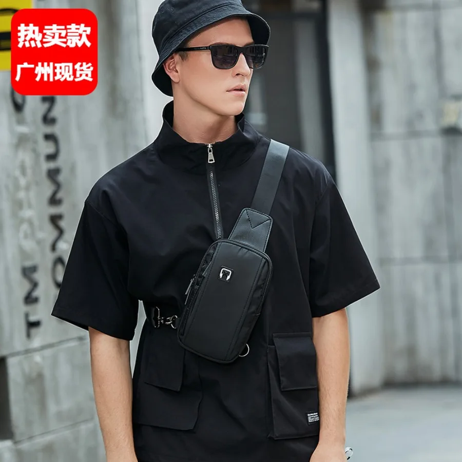 

【Новый стиль】Мини-сумка на грудь, мужская летняя модная брендовая сумка-кроссбоди, мужская сумка на грудь, повседневная сумка-кроссбоди, женская сумка, сумка через плечо.