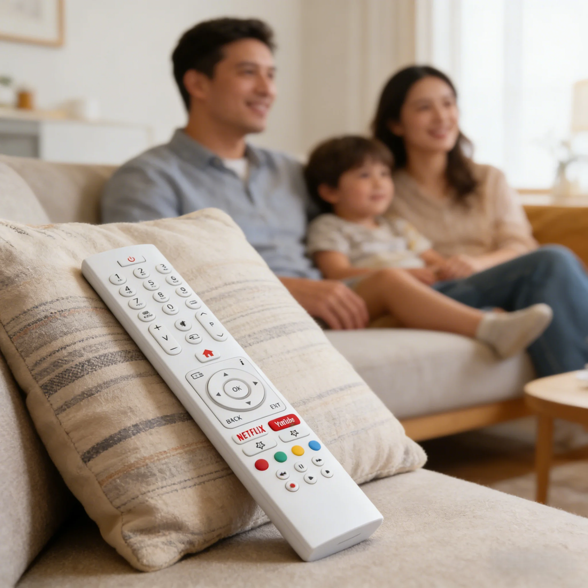 

Universal Smart TV Remote Control RC43135 Compatible with Hitachi Vestel Bush L32SHE19 HD Television - Electronics Remote Contro