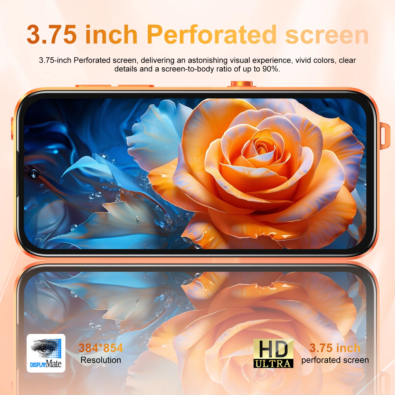 IVMI Global S26 Mini Android10.0 SmartPhone 3.75 Inch 2GB RAM 16GB ROM Small Dual SIM Standby Play Store 3G Little Toys Phones