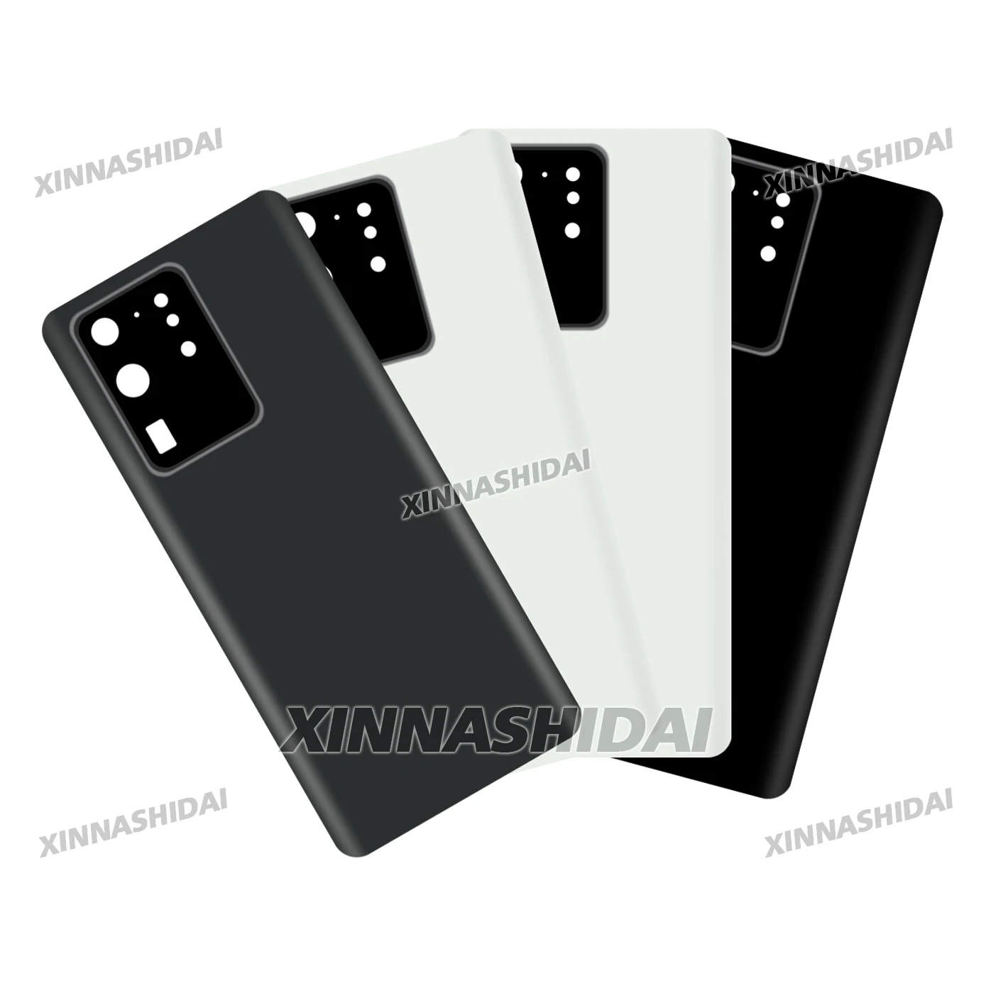 Brandneues hinteres Gehäuse mit Kameraobjektiv – Ersatz der hinteren Akkuabdeckung für Samsung Galaxy S20 Ultra (G988B/G988U) – Detail 1