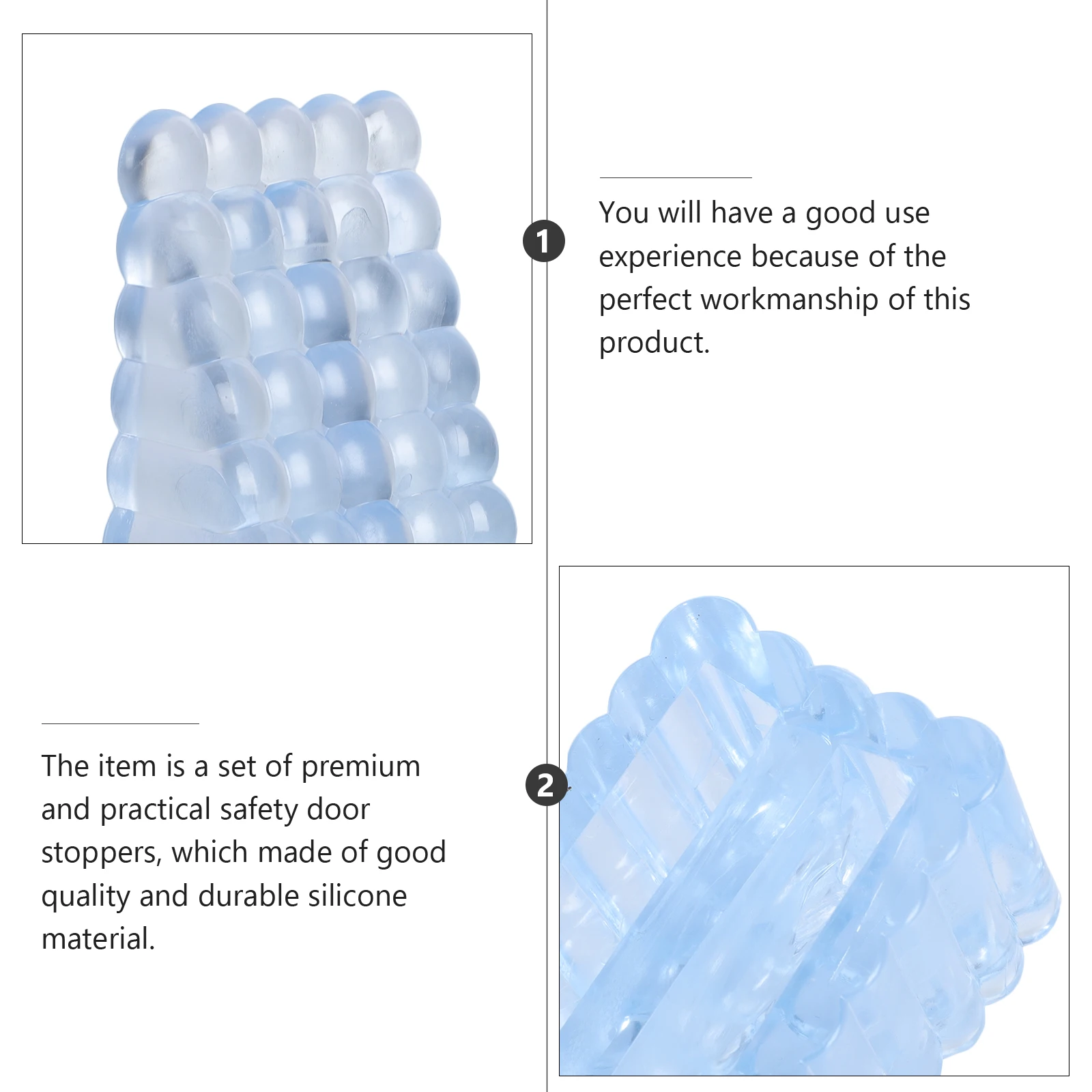 4pcs Silicone Tools Stop Tools Baby Safe Stops Door Wedge Door Wedge Stoppers Protectors