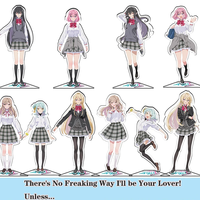 

Anime Watanare Amaori Renako Acrylic Koyanagi Kaho Sena Ajisai Stand Figure Display Cosplay Cartoon Model Plate Christmas Gifts