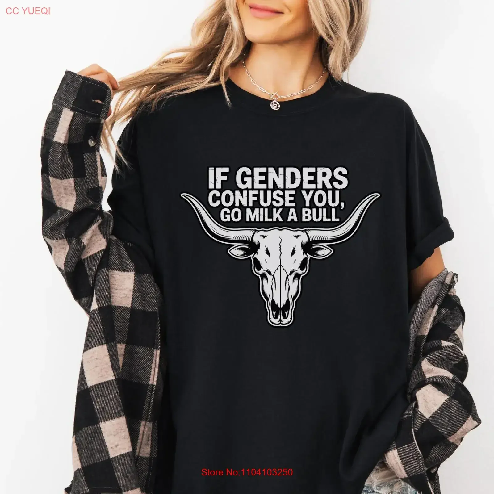 Camiseta divertida con meme de género, broma de vaca y toro, humor sarcástico de granjero conservador, estilo vintage lavado, gráfico versátil para ranchos y campo.