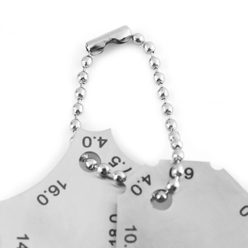 

2 pcs Stainless Steel Welding Seam Gauge Key Pocket Gage For Repair Tools Welding Tool Portable Instrument Small