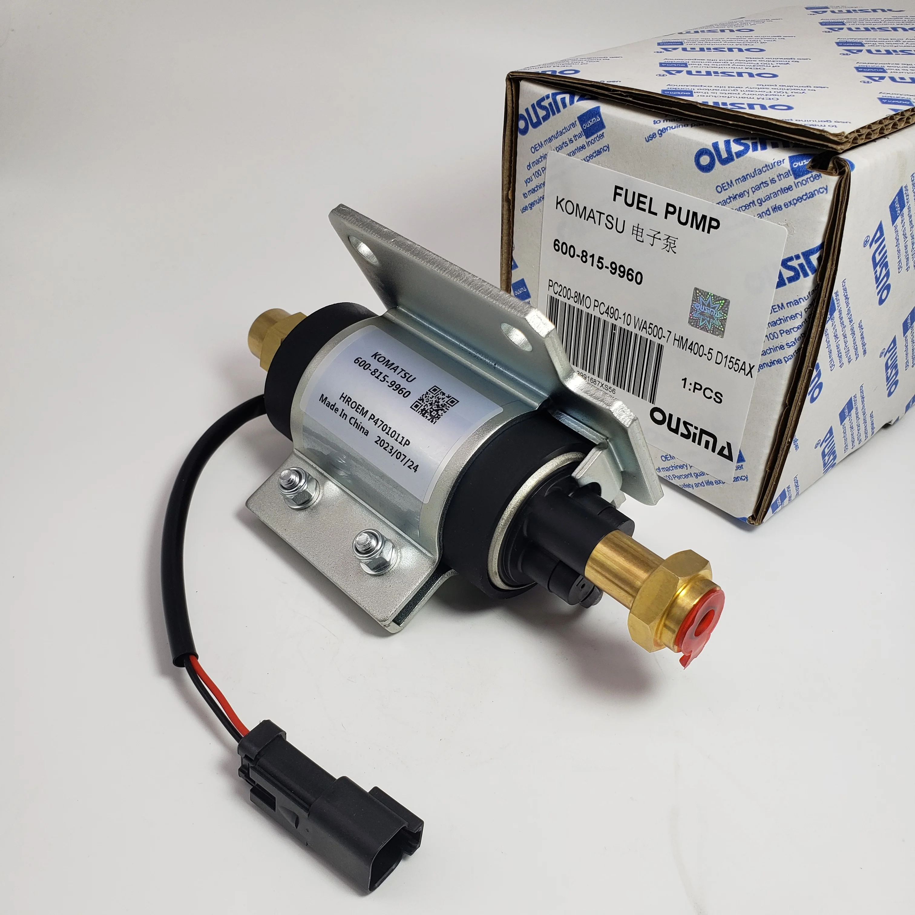 

600-815-9960 Fuel Pump For PC200-8MO PC490 WA470-10 WA500 SAA6D125E SAA6D140E