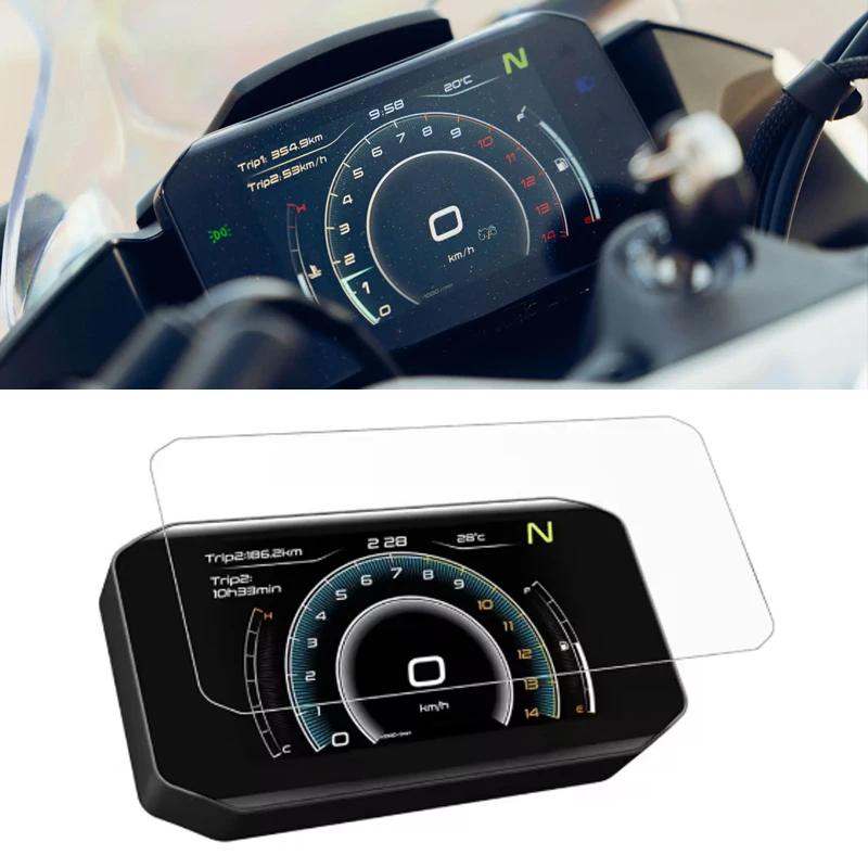 

Аксессуары для мотоциклов, защитная пленка для приборной панели, защитная пленка для экрана от царапин для CFMOTO 450SR SR450 450 SR 2023 2024