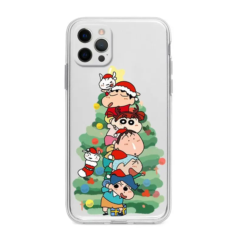 Xiaoxin Christmas Tree Phone Case For Xiaomi Mi 14 13 12 11 Lite 5G NE 12T POCO X6 F3 F4 X5 X3 X4 GT M3 Pro Soft Cover