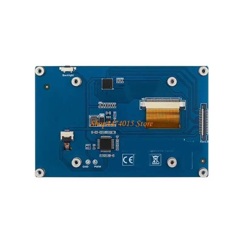 

K1AA 4.3/5/7inch Capacitive Touch LCD Display 800x480 Touchable Screen Display Monitor Panel For 3B Developmen Board