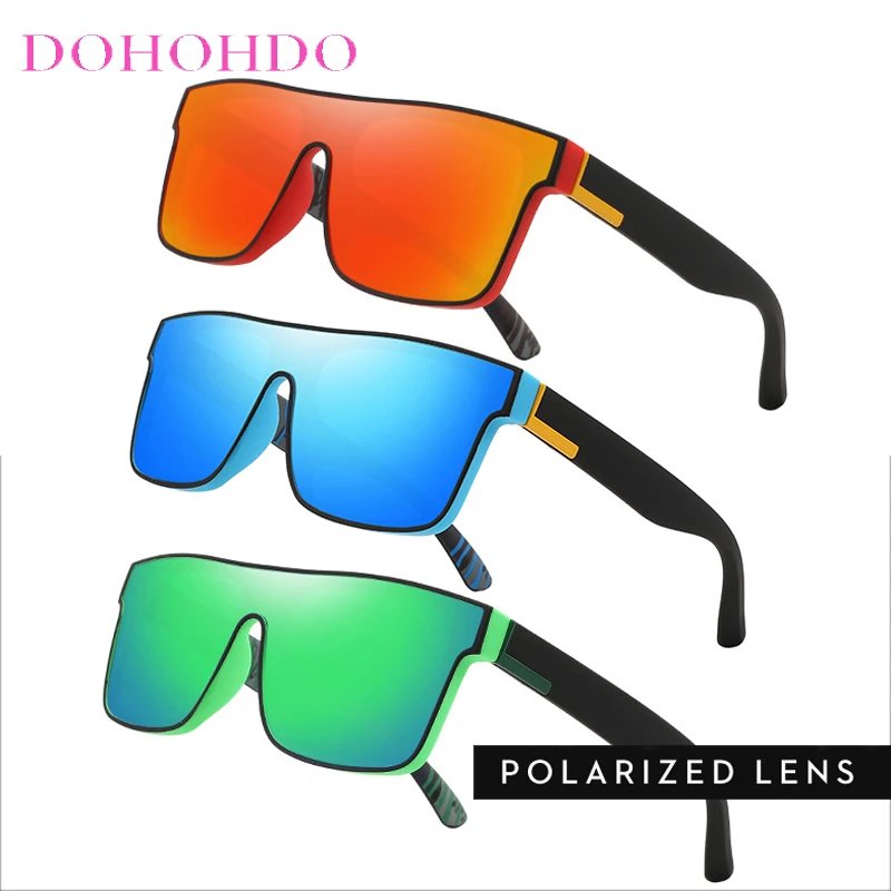 

Vintage Square Outdoor Sports Sunglasses Men Women Classic Driving Cycling Lenses Anti-Glare Polarized Goggles UV400 Occhiali