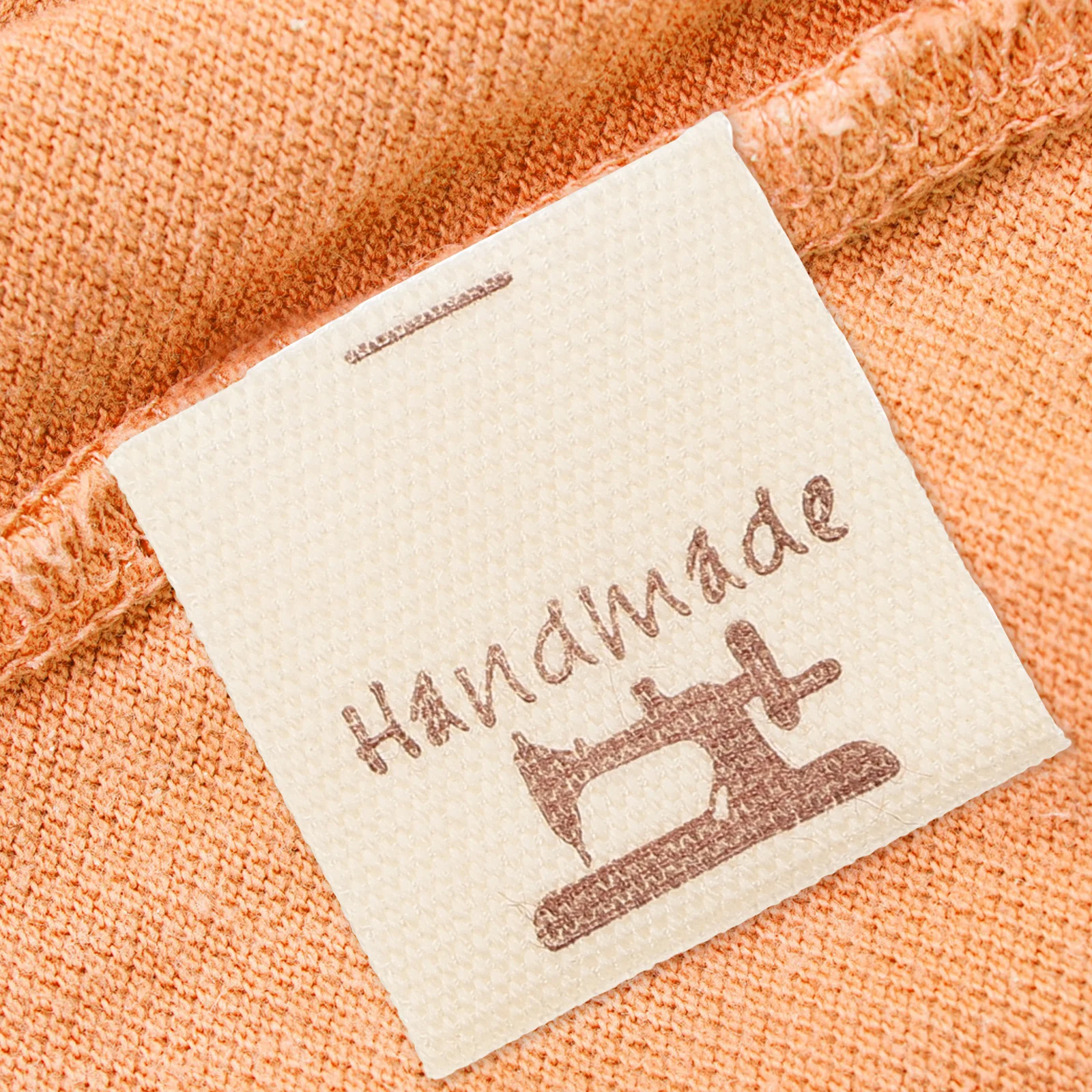 

100Pcs Clothes Sewing Labels Handmade Sewing Labels for DIY Craft Personalized Tags for Garments Purses Patchwork Lightweight