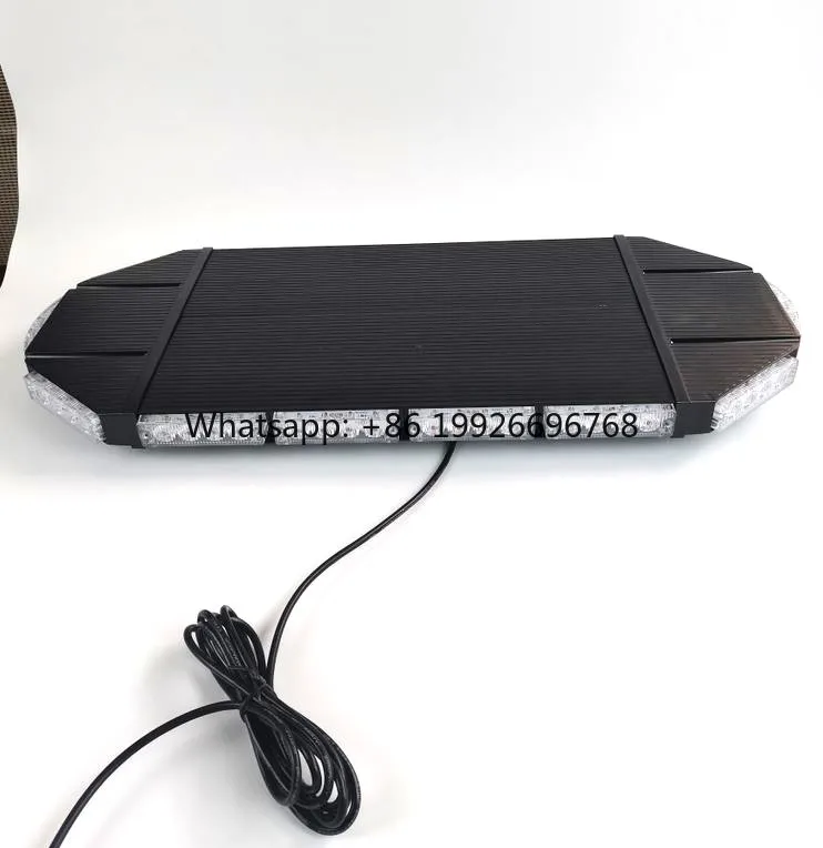 High Bright Magnetic Mount Led Beacon Heavy Duty Towing Truck Recovery Magnet Led Mini bar Car Flashing Strobe Beacon