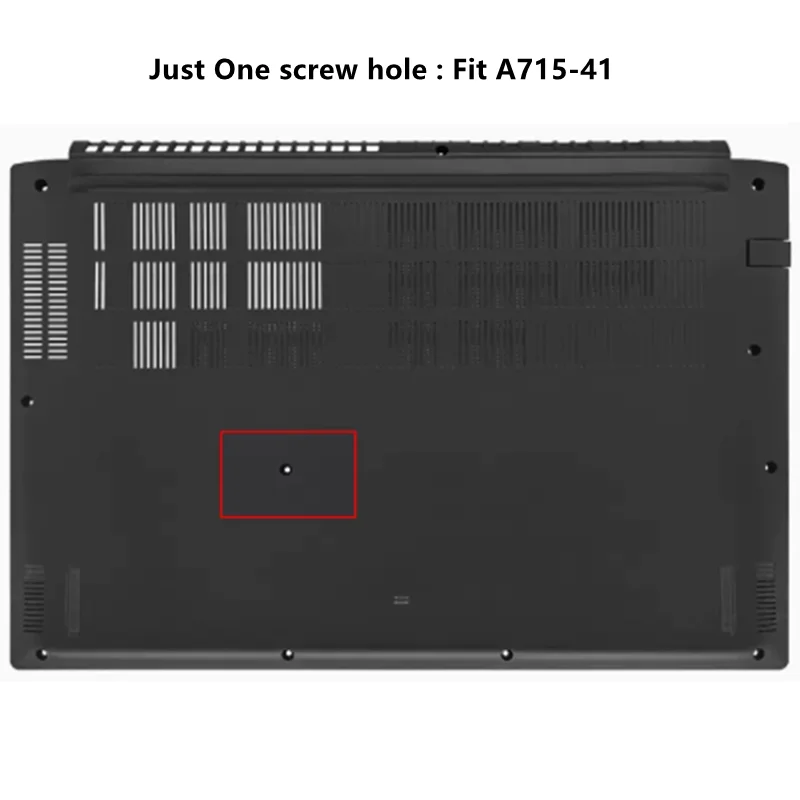 Imagem -05 - Laptop Back Top Case para Acer Aspire Palmrest Tampa Inferior Superior Novo Shell A71575g A71541g A715-41 A715-42g A715-74g N19c5