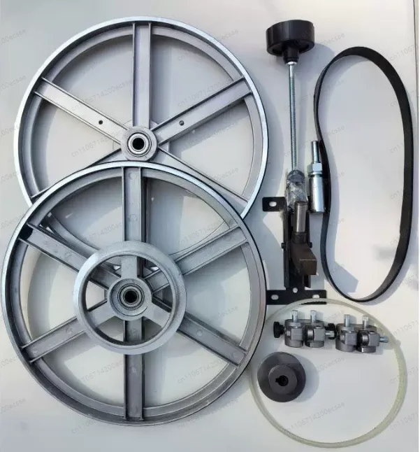 Woodworking Band Saw Wheel – Upper & Lower Driving Wheel Set, Follower Pulley for Curve Saw Accessories