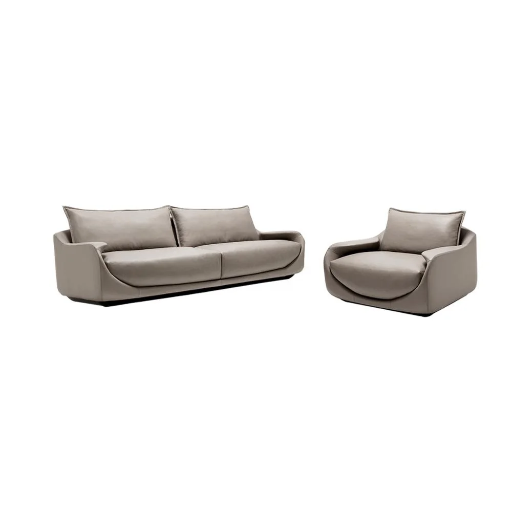 Unique Modern Design Comfortable and Noble Micro Fibre Leather Office Reception Sofa