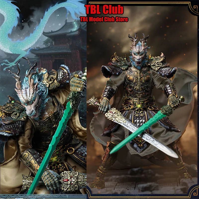 

1/12 Scale Dragon-Headed Human-Bodied Deity Kang-Jin Loong 6-inch Full Set Action Figure Soldier Height 15CM FancyRealm FJ-1B01