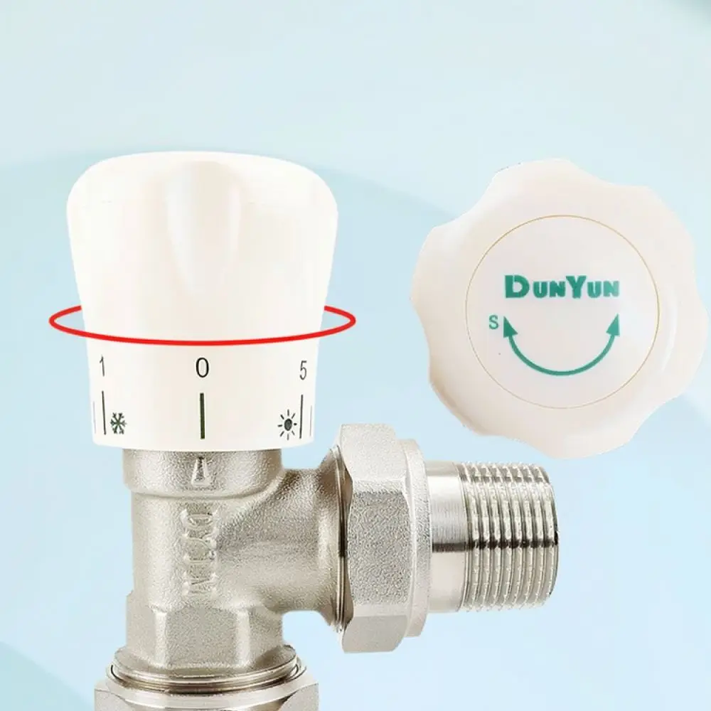 Brass Angle Valve For Radiator Underfloor Heating PPR Pex Pipe Water Flow Regulator Manual Shut Off Controller