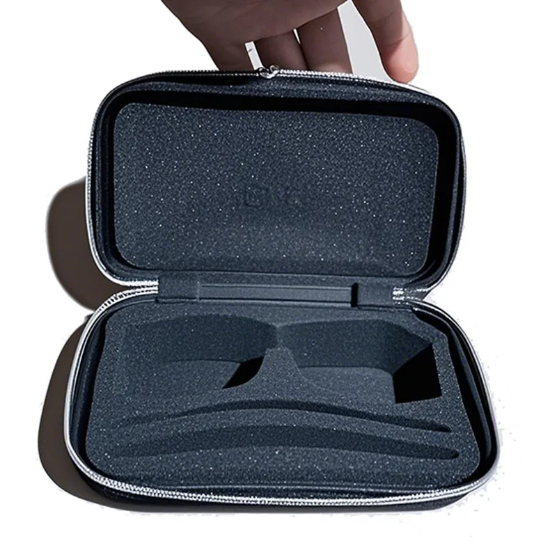 3 in 1 Advanced Glasses Cloth Case Magnetic clip-on sunglasses case 6 in 1