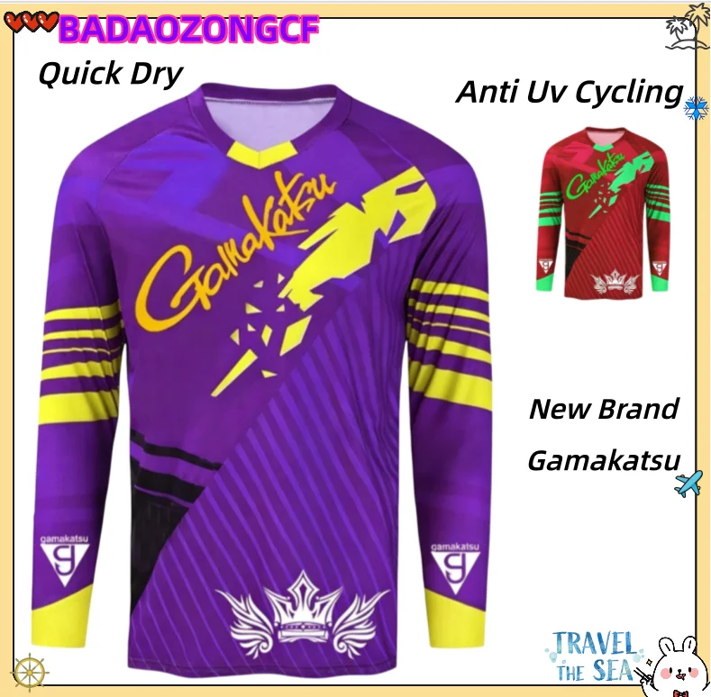 Outdoor Sport Clothing Brands - Nova Marca Gamakatsu: Camisas de Pesca