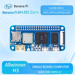Banana Pi BPi-M2 Zero Quad-core Allwinner H3 512MB DDR3 RAM Support Raspberry Pi and Orange Pi Open Source Single Board Computer