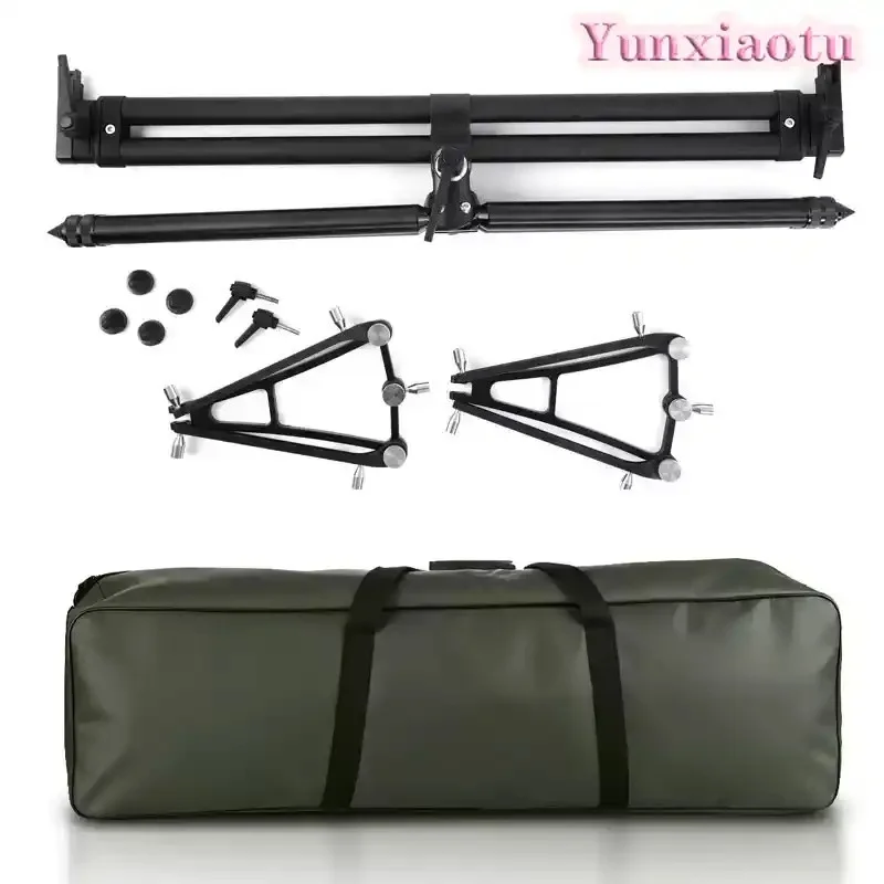 RP066 All-Metal Fishing Rod Holder, Fast Folding 4-Headed Sea Rod Stand, Multi-angle Adjustable European Style