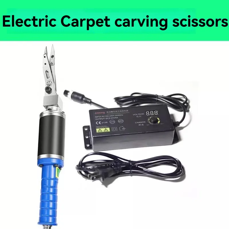 

Specialized electric scissors tool for carrying, trimming details, knitting, carving, etc