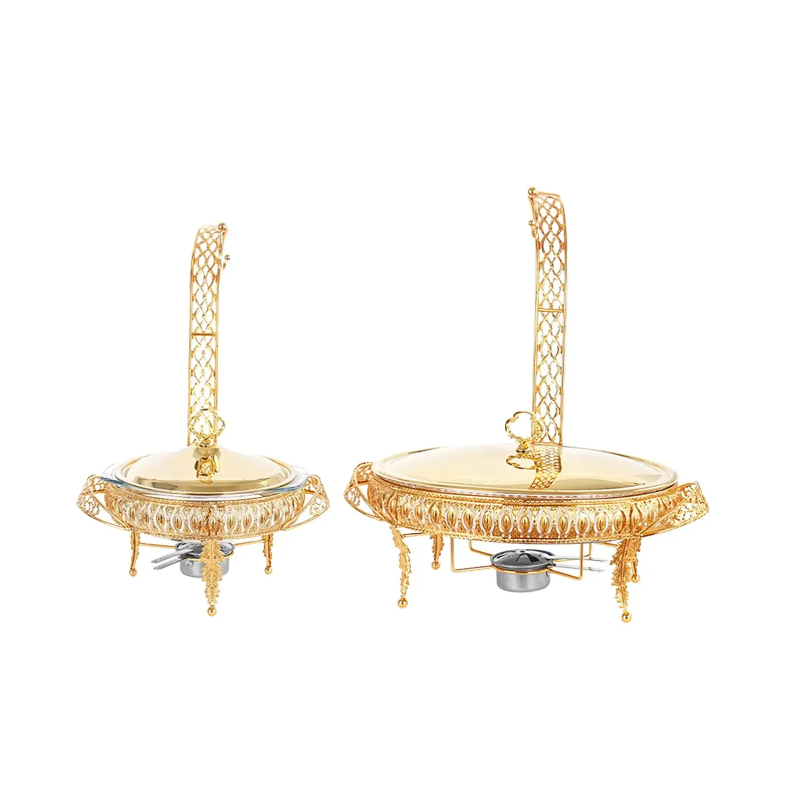 

Elegant Buffet Server And Warming Tray Set for Special Occasions