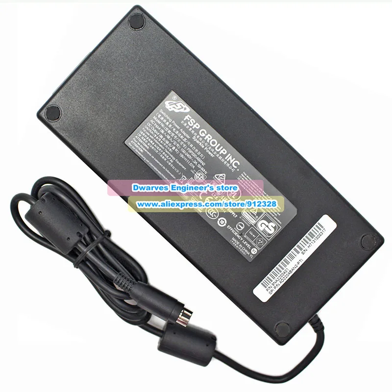 Imagem -02 - Adaptador ac Genuíno Fsp 19v 11.57a 220w Fsp220-aban1 para Par Everserv 7700 Sistema Pos Galeria Mini 1060 Deskmini Gtx1060 Z370