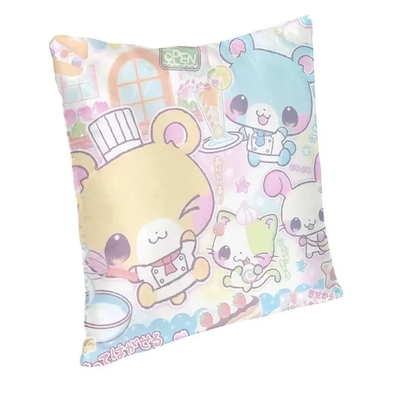 Sugarbunnies Cushion Cover 40x40cm Home Decor Printing Anime Manga Cartoon Rabbit Throw Pillow for Car