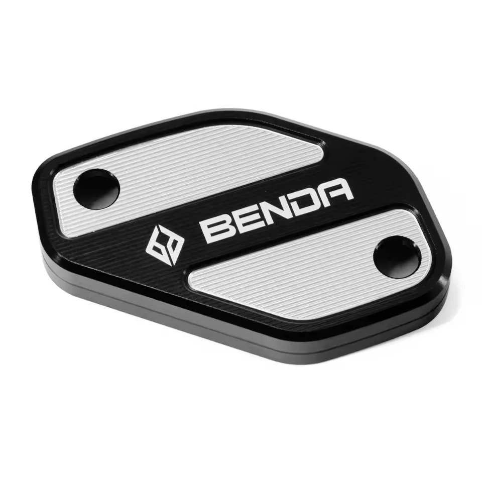 سبائك الألومنيوم الفرامل العلوي غطاء المضخة تعديل دراجة نارية الكروم تقليم وعاء الزيت ل Benda شينشيلا 250 bd250 غطاء زيت الفرامل #3