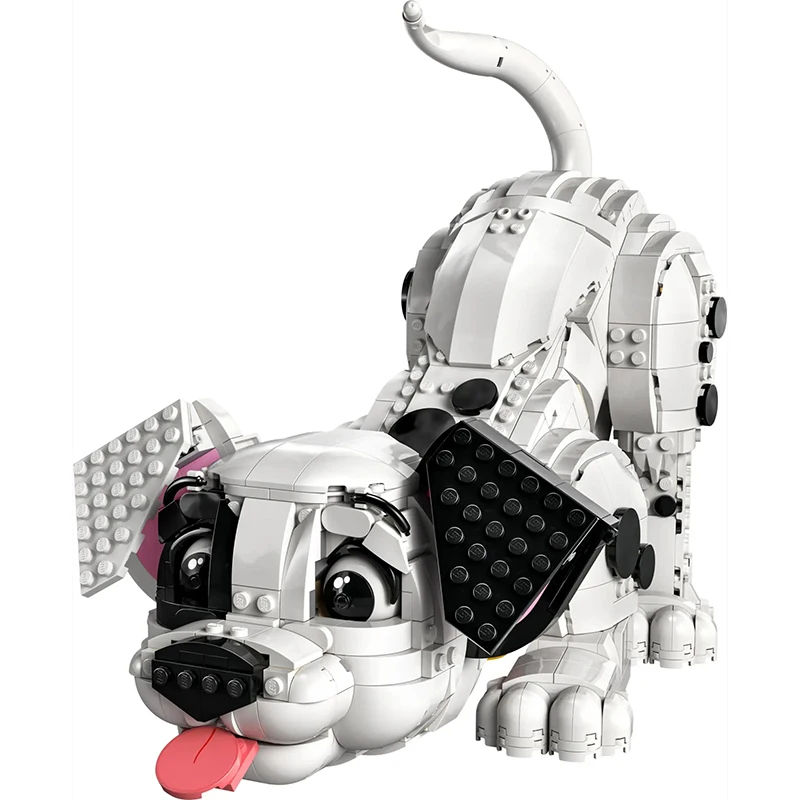 1722PCS Creativo 101 Dalmata Cucciolo Blocchi di Costruzione FAI DA TE Architettura Educativa Del Fumetto Animale Giocattolo Per I Bambini Regalo Di Compleanno