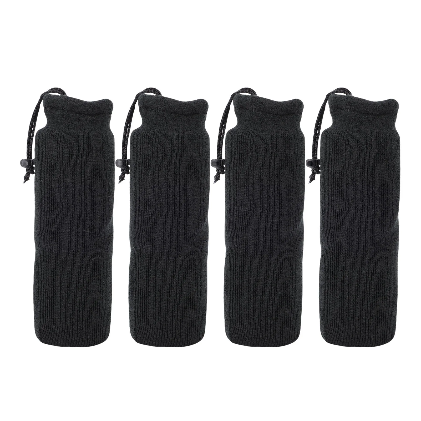 

4PCS Boat Bumper Covers Abrasion Proof Marine Dock Bumper Protective Sleeves for Twin Eye Center Rope Tube Style Bumper Black 13