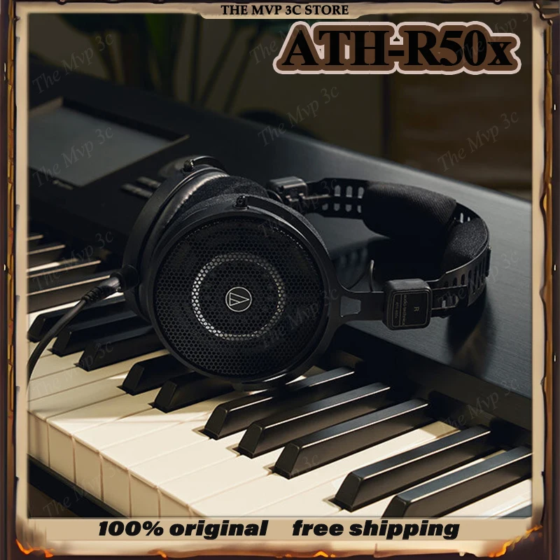 2025 nouveau Audio Technica ATH-R50x filaire HiFi casque surveillance casque musique 207g l�ger casque de jeu ordinateur portable
