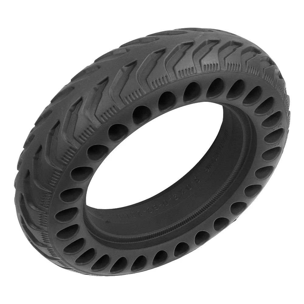 8 Inch 200x50 Tubeless Tyres Solid Tire For KUGOO S1 C3 S3 Pro Electric Scooter 8.0x2.0 Explosion-Proof Porous Honeycomb Tires