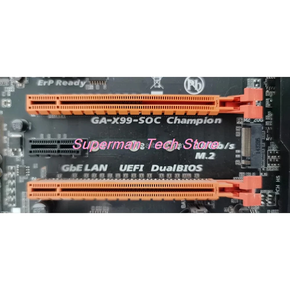 

Материнская плата X99 для настольных ПК X99-SOC Champion LGA2011-V3 DDR4 PC E-ATX GA-X99-SOC Champion