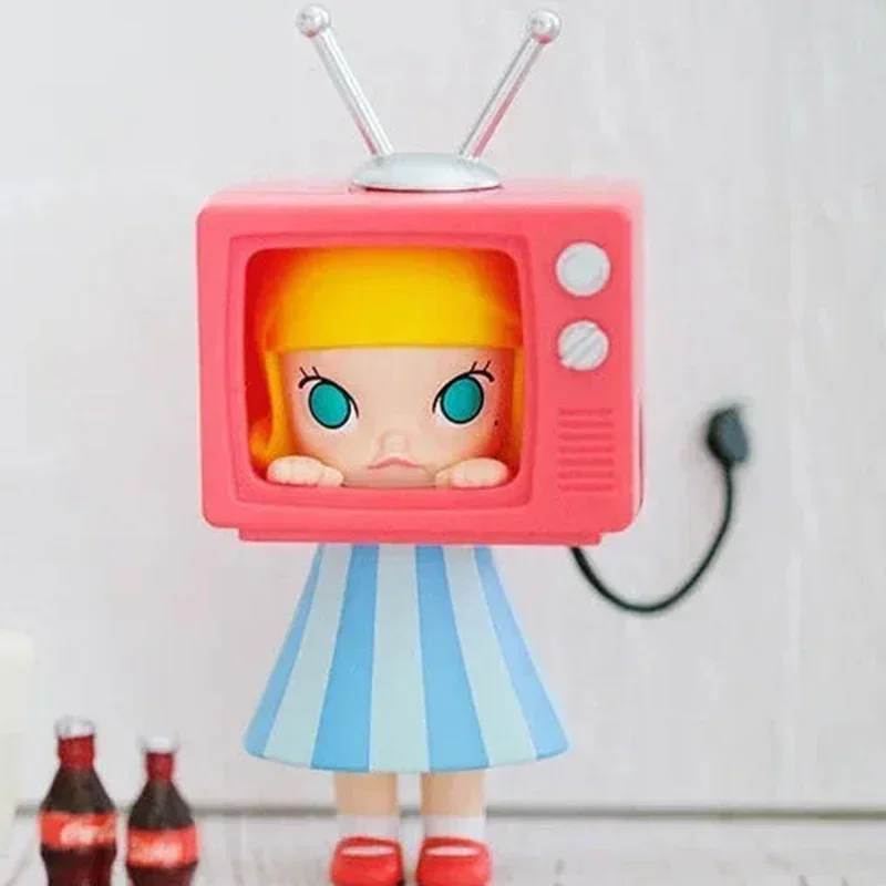 

100% подлинная POP MART One Day of Molly Blind Box Mystery Toys, экшн-фигурка Caixa Surpresa, Коллекционная модель куклы, подарок