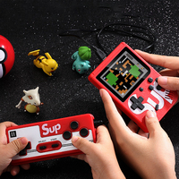 Dual Version Retro Game Console Mini Handheld Game Consoles 3.0-inch LCD Screen Built-in 400 Electronic Games Children's Gfts