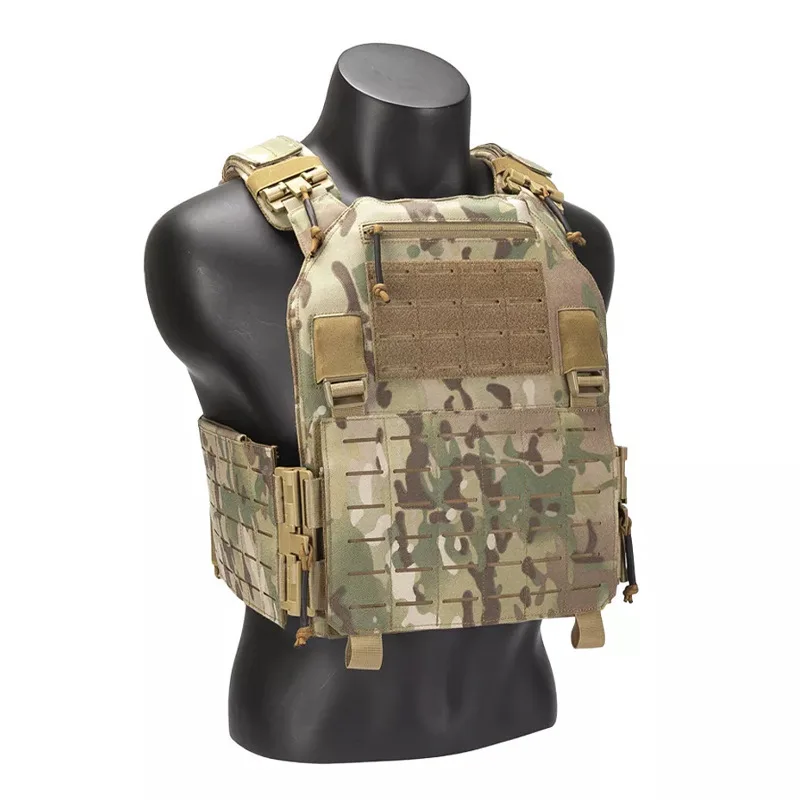 

Durable 1000D Nylon Fabric Tactical Vest Custom Shoulder Sling Hunting Plate Carrier Tactical Vest Bag