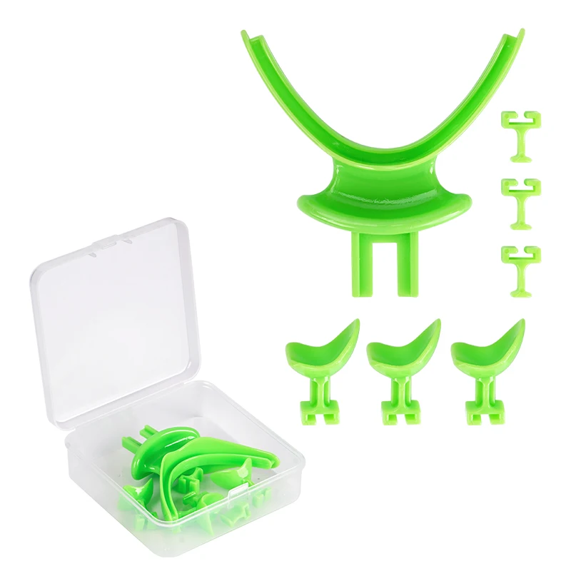 

7Pcs/Set Dental Centric Tray Denture Repair Occlusal Articulator Facebow Jaw Impression Trays Autoclavable Dentistry Tools New