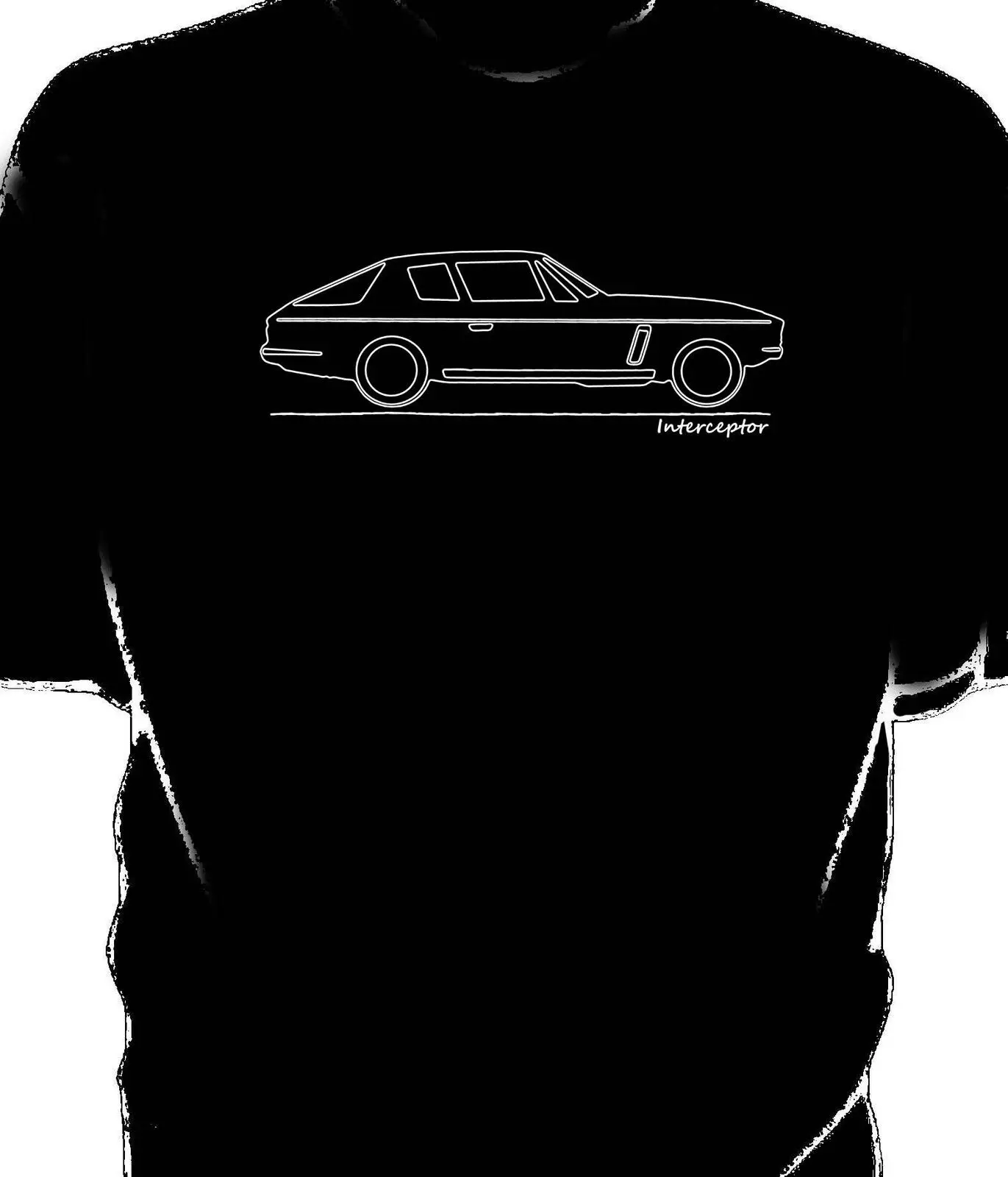 Original sketch Jensen Interceptor t-shirt